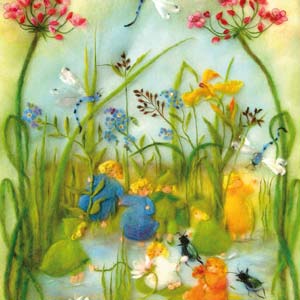 147. Root children by the pond