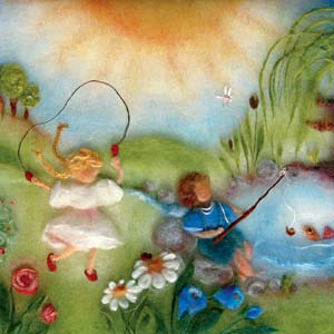 80. Children playing